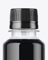 Clear Plastic Bottle with Dark Drink Mockup Clear Plastic Bottle with Dark Drink Mockup