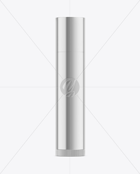 Metallic Lip Balm Tube Mockup