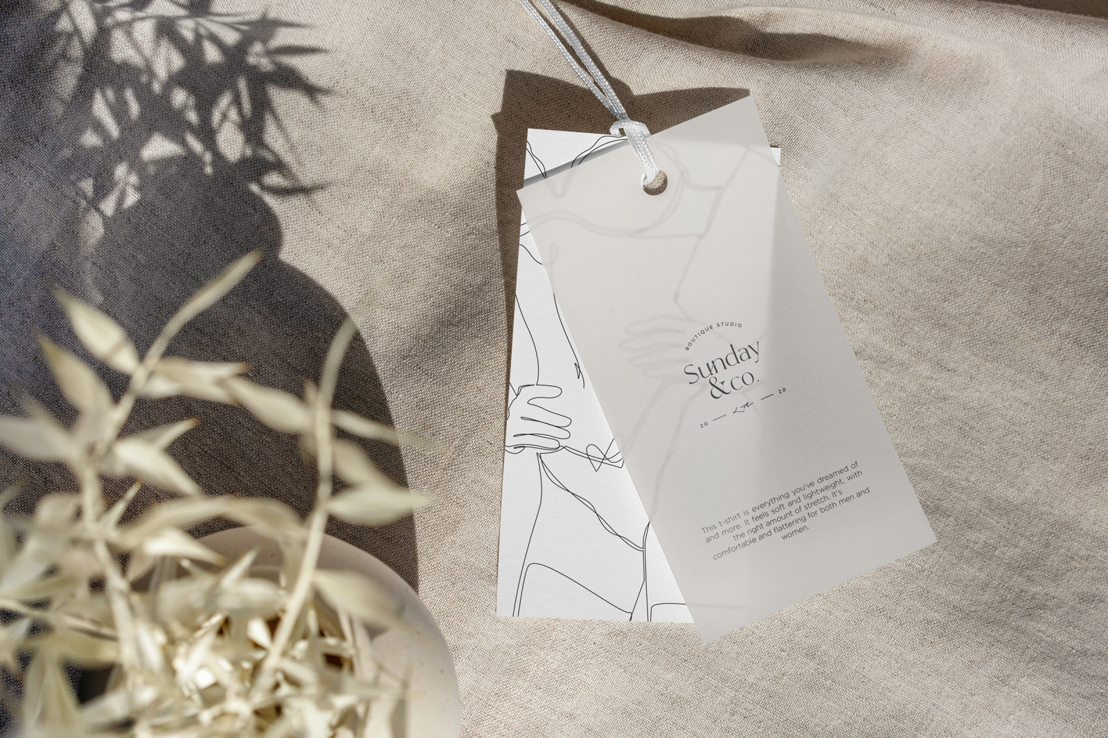 Hang Tag Mock-Up Set Hang Tag Mock-Up Set