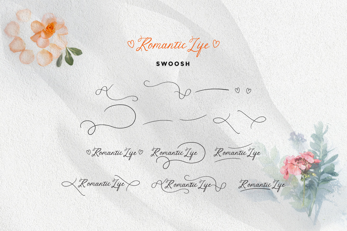 Romantic Life Handwriting Font