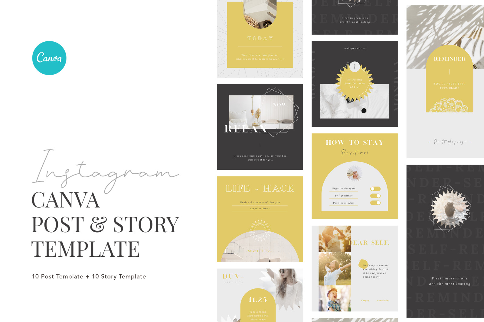 Elegant Minimalist Instagram Reminder Canva Elegant Minimalist Instagram Reminder Canva