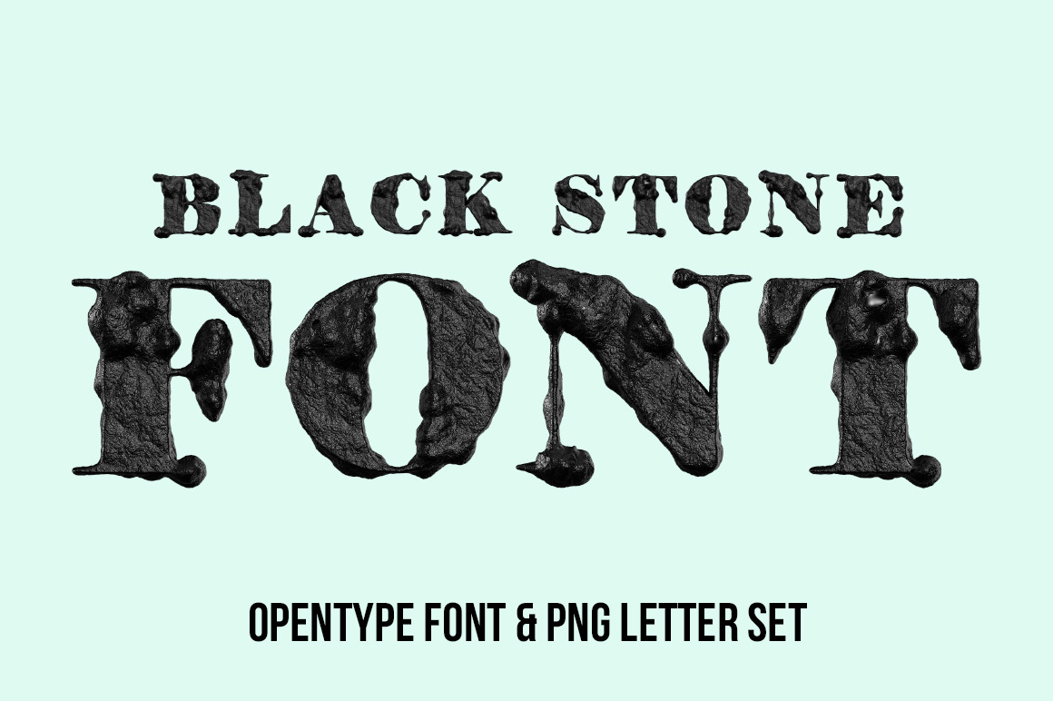 Black Stone Font