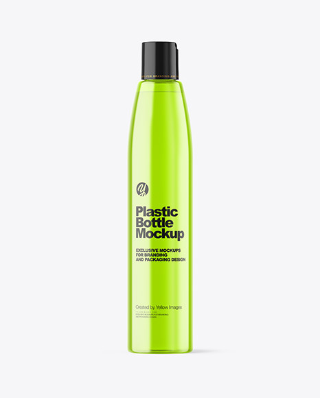 Color Plastic Bottle Mockup Color Plastic Bottle Mockup