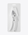 Pruning Shears Mockup - Front View