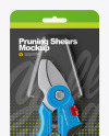 Pruning Shears Mockup - Front View