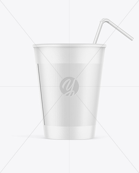 Paper Coffee Cup w/ Holder Mockup