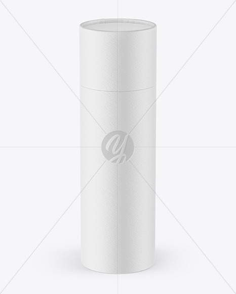 Textured Paper Tube Mockup