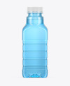 Color Plastic Drink Bottle Mockup