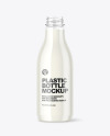 Clear Plastic Milk Bottle Mockup