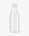 Clear Plastic Water Bottle Mockup