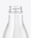 Clear Plastic Water Bottle Mockup