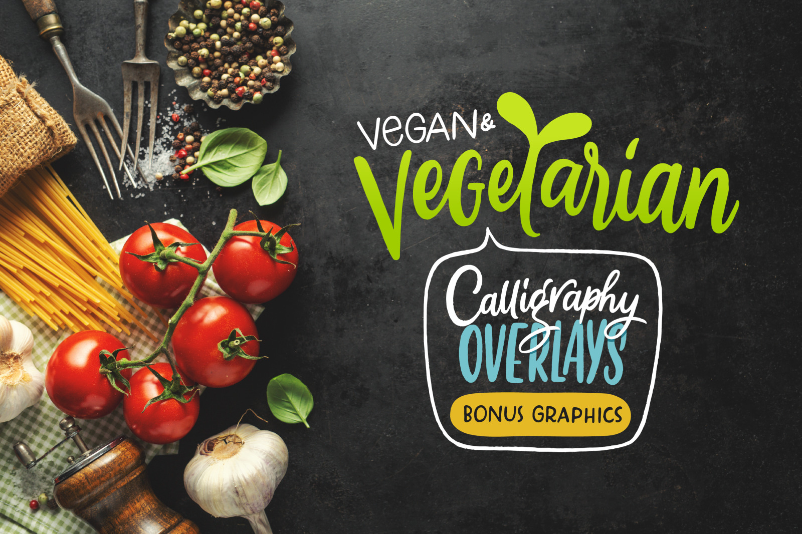 Vegan & Vegetarian Calligraphy & Graphics Vegan & Vegetarian Calligraphy & Graphics