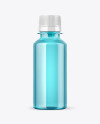 Colored Plastic Bottle Mockup