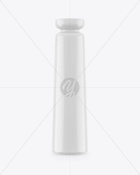 Glossy Plastic Tube Mockup