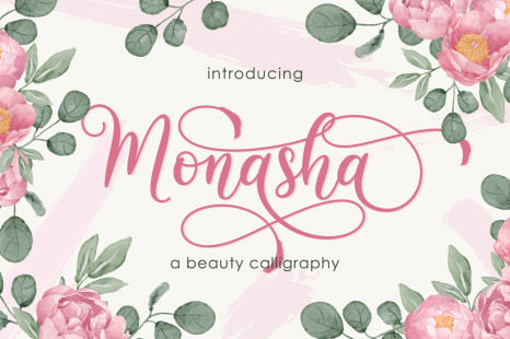 Monasha | Beauty Calligraphy - Cricut