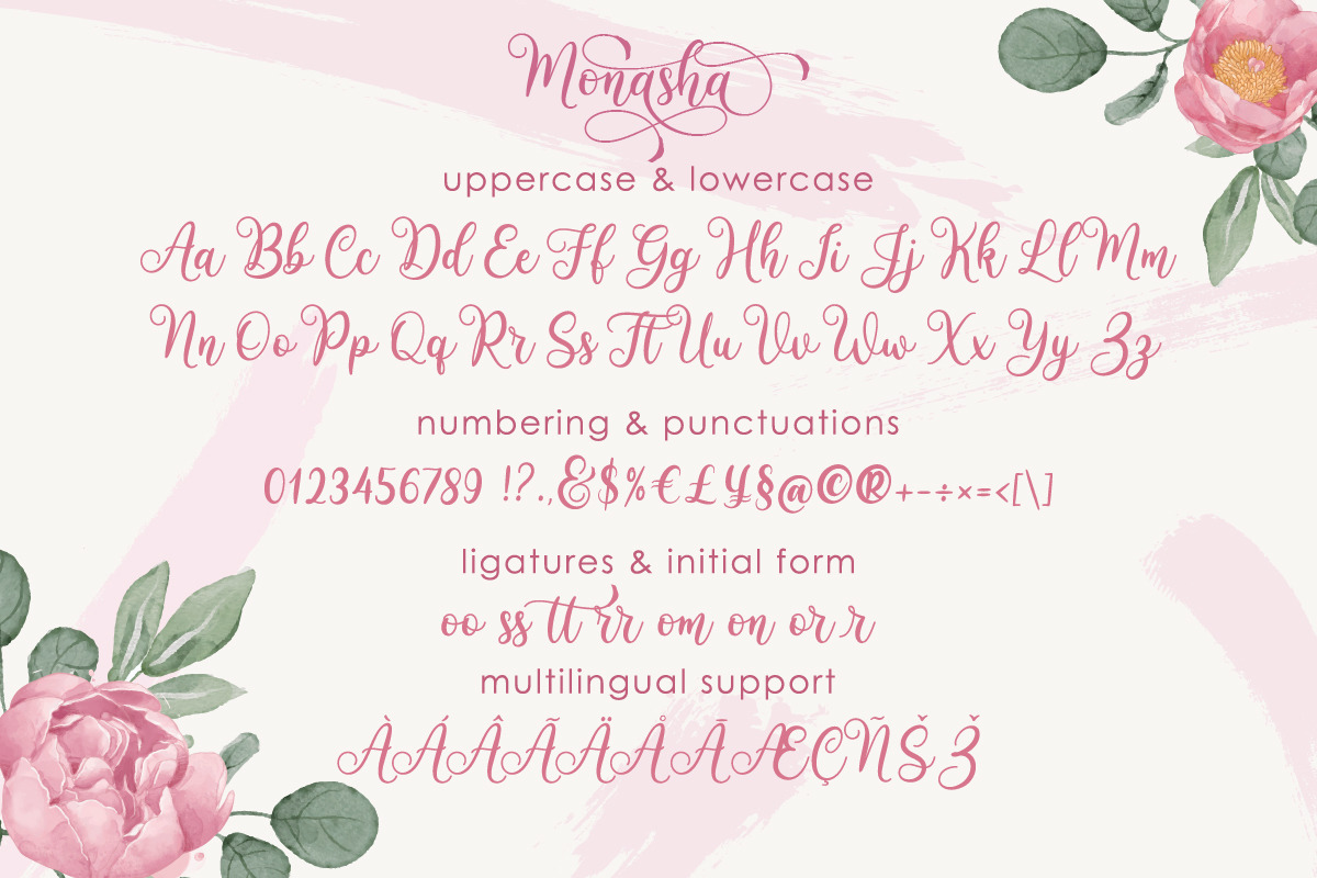 Monasha | Beauty Calligraphy Monasha | Beauty Calligraphy