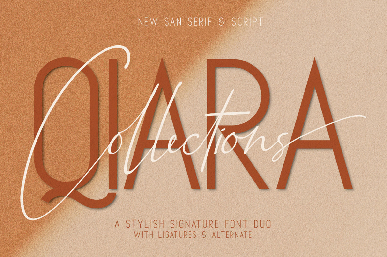 Qiara Collections Font Duo Qiara Collections Font Duo