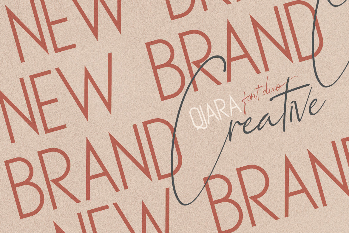 Qiara Collections Font Duo Qiara Collections Font Duo