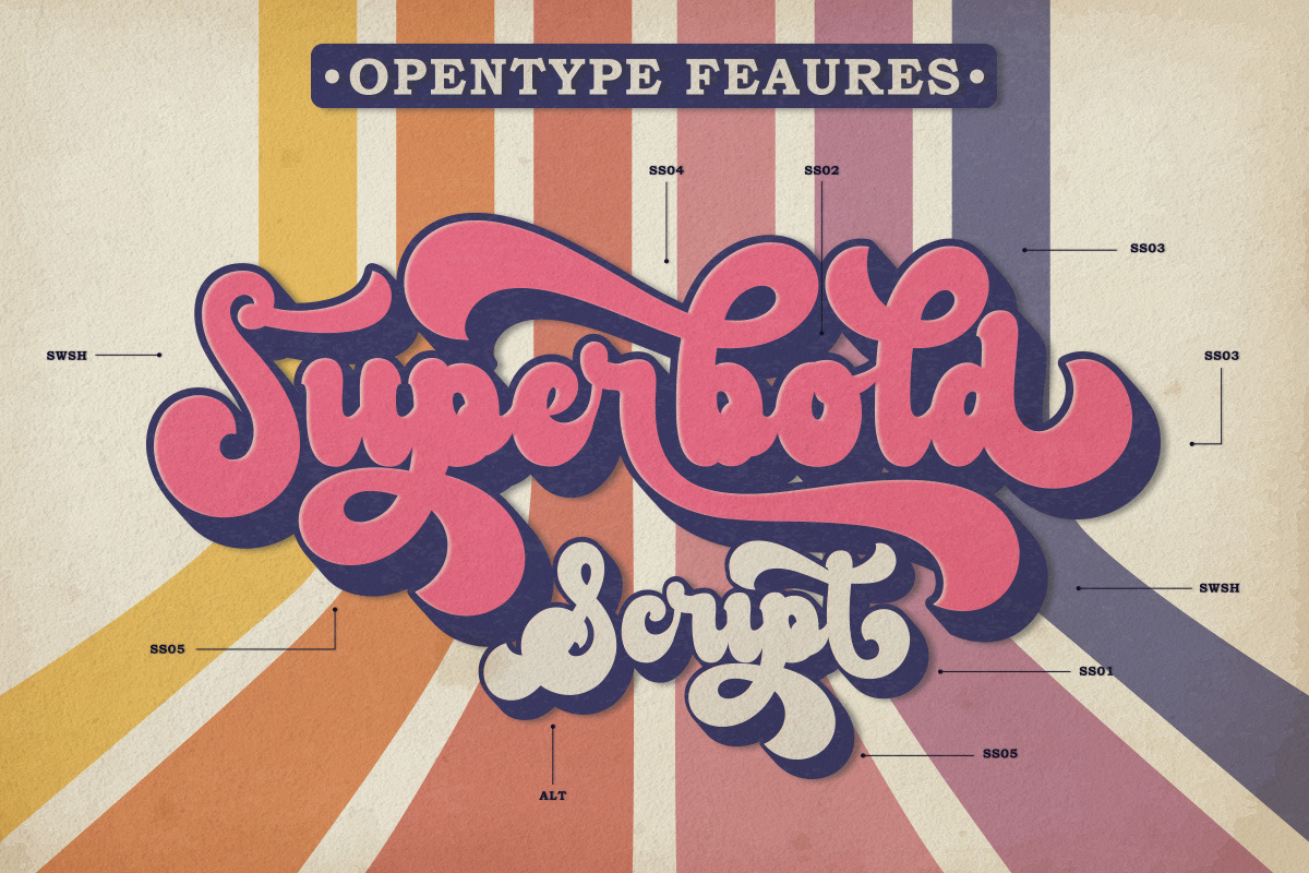 The Boldstyle | Retro Script The Boldstyle | Retro Script