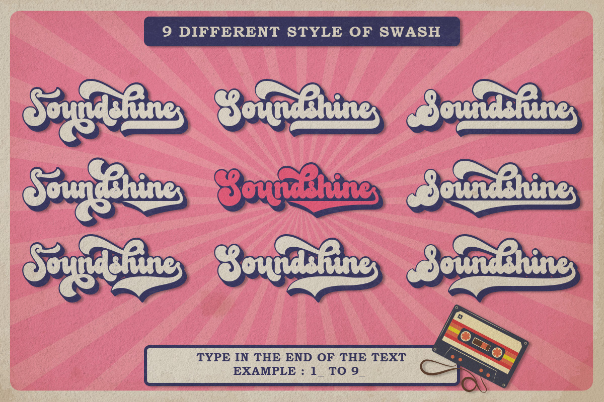 The Boldstyle | Retro Script The Boldstyle | Retro Script