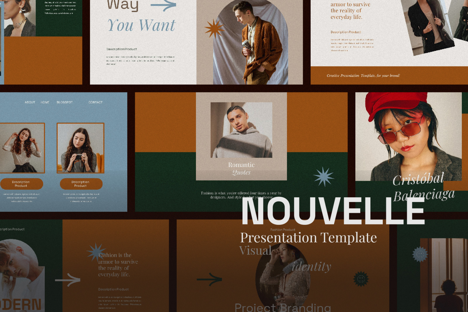 NOUVELLE Bundle Pack Presentation Template NOUVELLE Bundle Pack Presentation Template