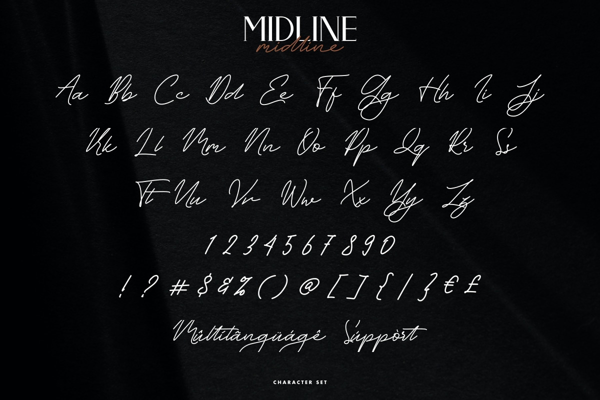 Midline Font Duo