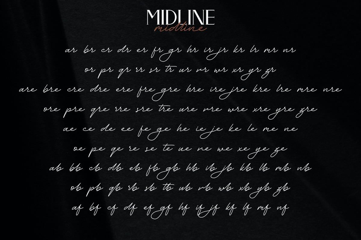 Midline Font Duo