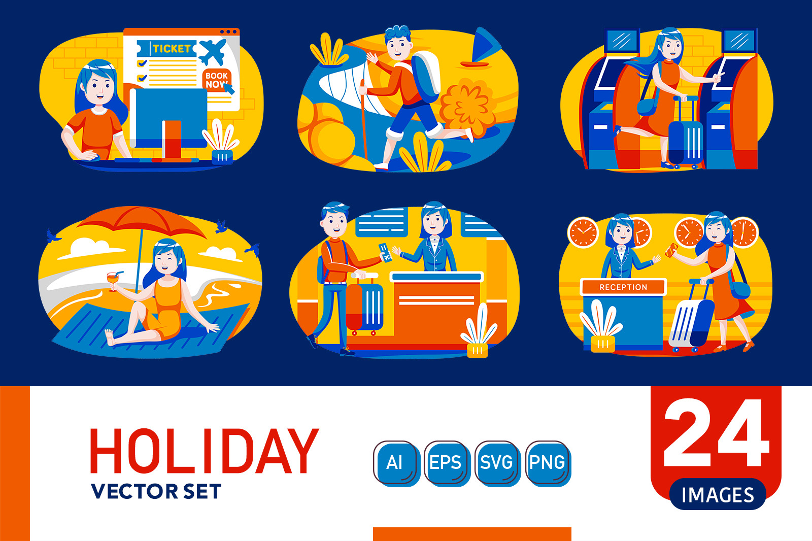 Holiday Vector Set