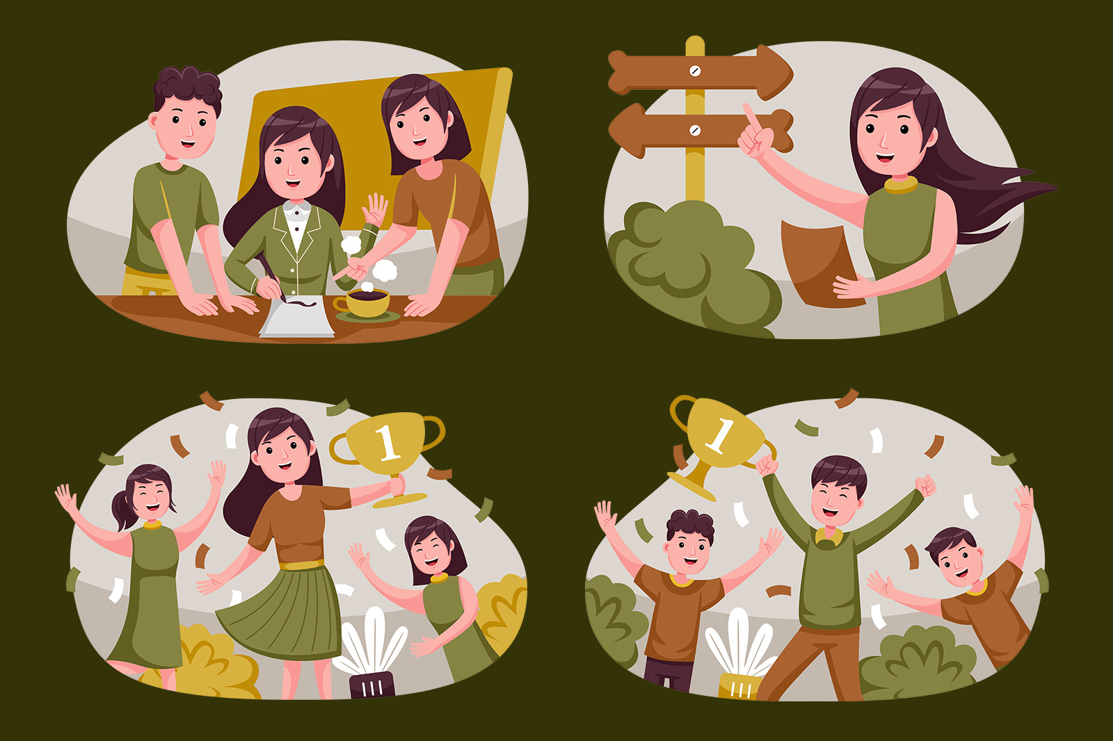 Business Vector Set Business Vector Set