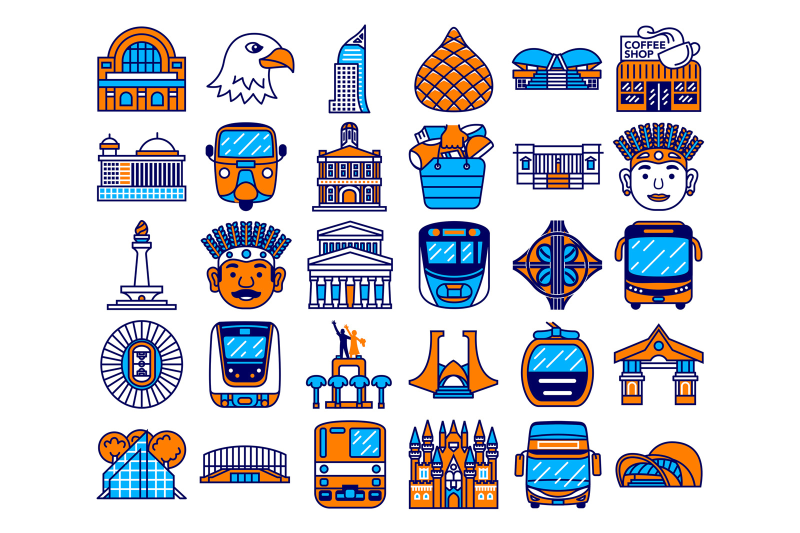 Jakarta Icon Pack Jakarta Icon Pack