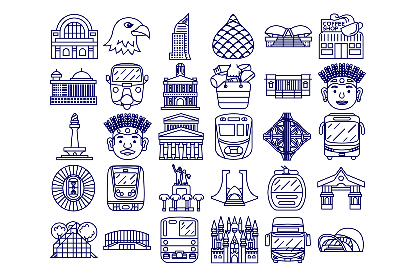 Jakarta Icon Pack Jakarta Icon Pack