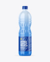 Glossy Plastic Bottle Mockup