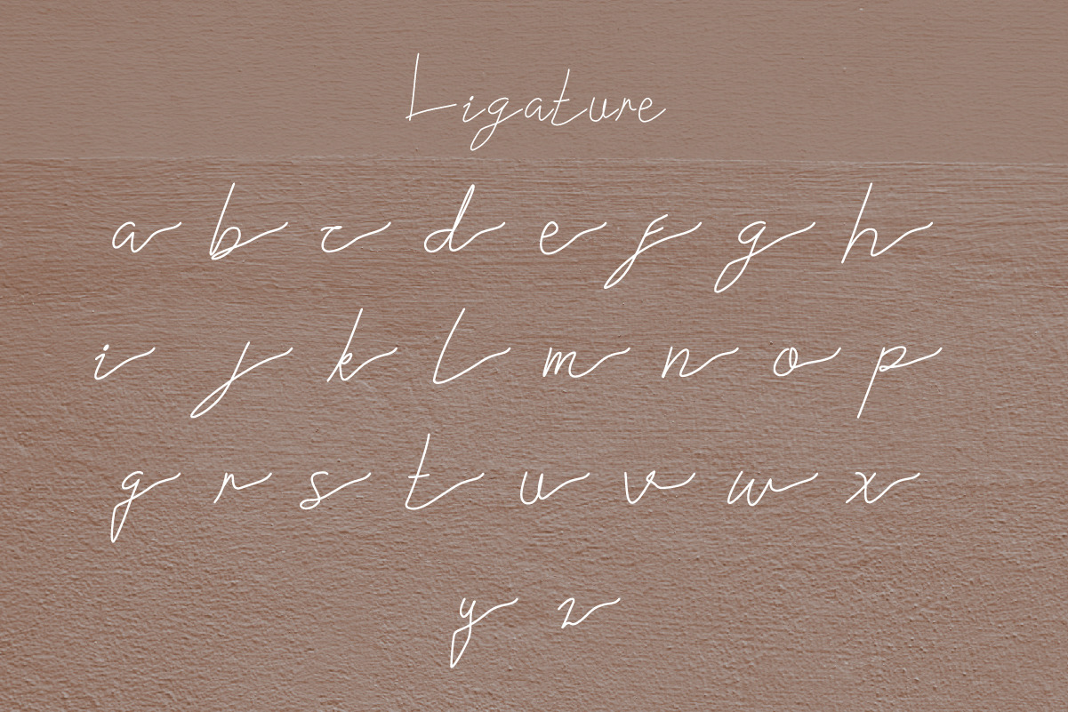 Nikeisha Cursive Handwriting Font