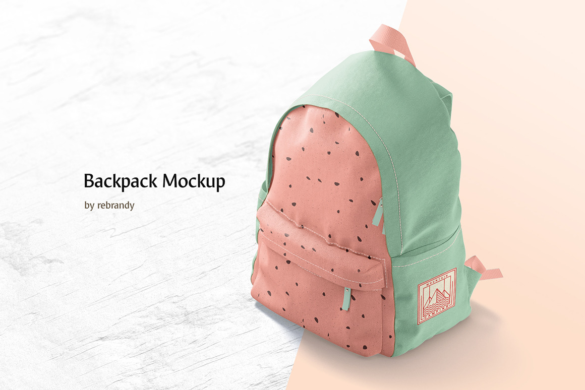 Backpack Mockup Backpack Mockup