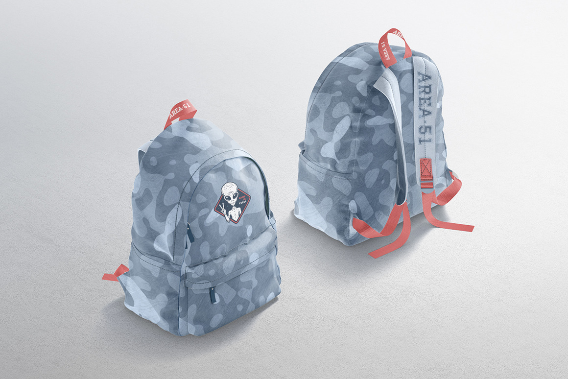 Backpack Mockup Backpack Mockup