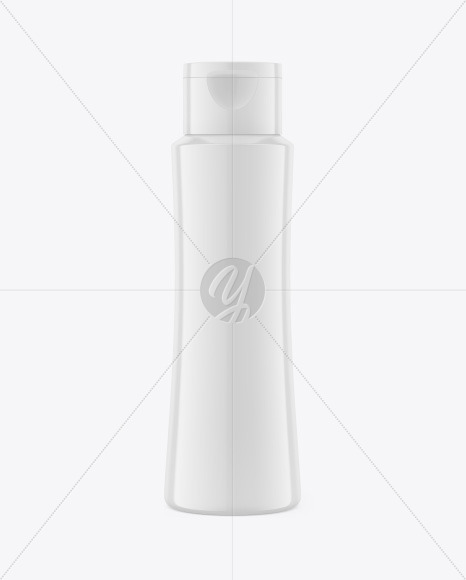 Glossy Shampoo Bottle Mockup