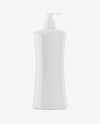 Glossy Shampoo Bottle Mockup