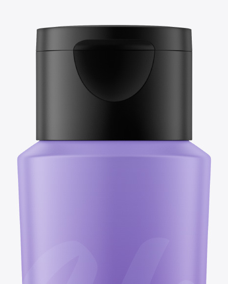 Matte Shampoo Bottle Mockup