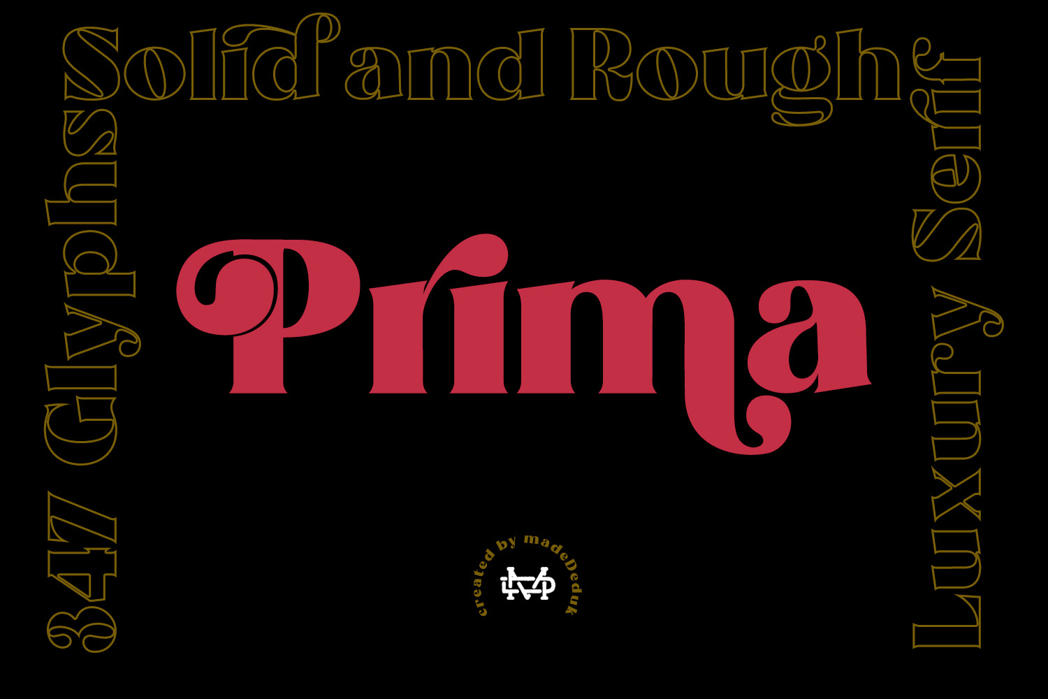 Prima - Luxury Typeface Prima - Luxury Typeface