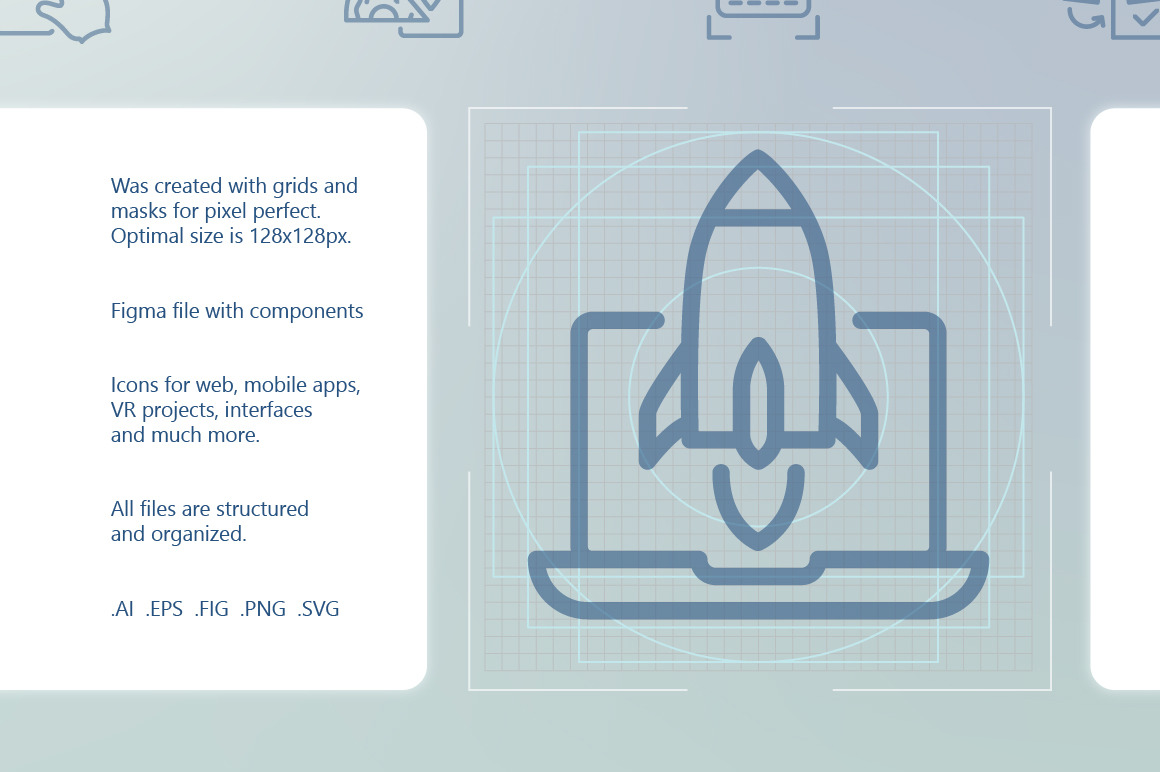 Untact outline iconset Untact outline iconset