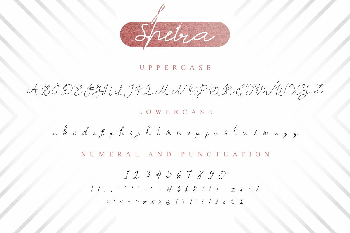 Sheira Signature Font