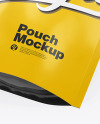 Glossy Stand-Up Pouch Mockup