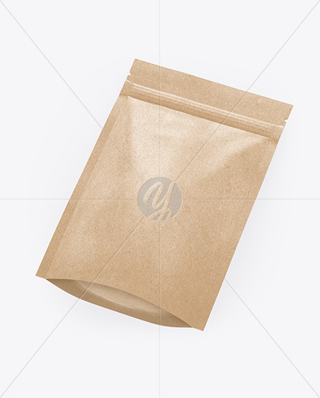 Kraft Stand-Up Pouch Mockup