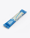 Matte Stick Sachet Mockup