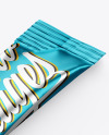 Metallic Stick Sachet Mockup