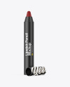 Matte Lipstick Pencil Mockup