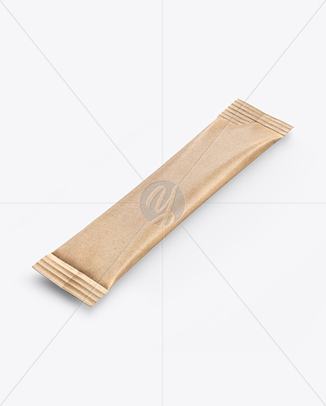 Kraft Stick Sachet Mockup