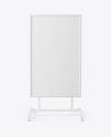 Matte Street Stand Mockup