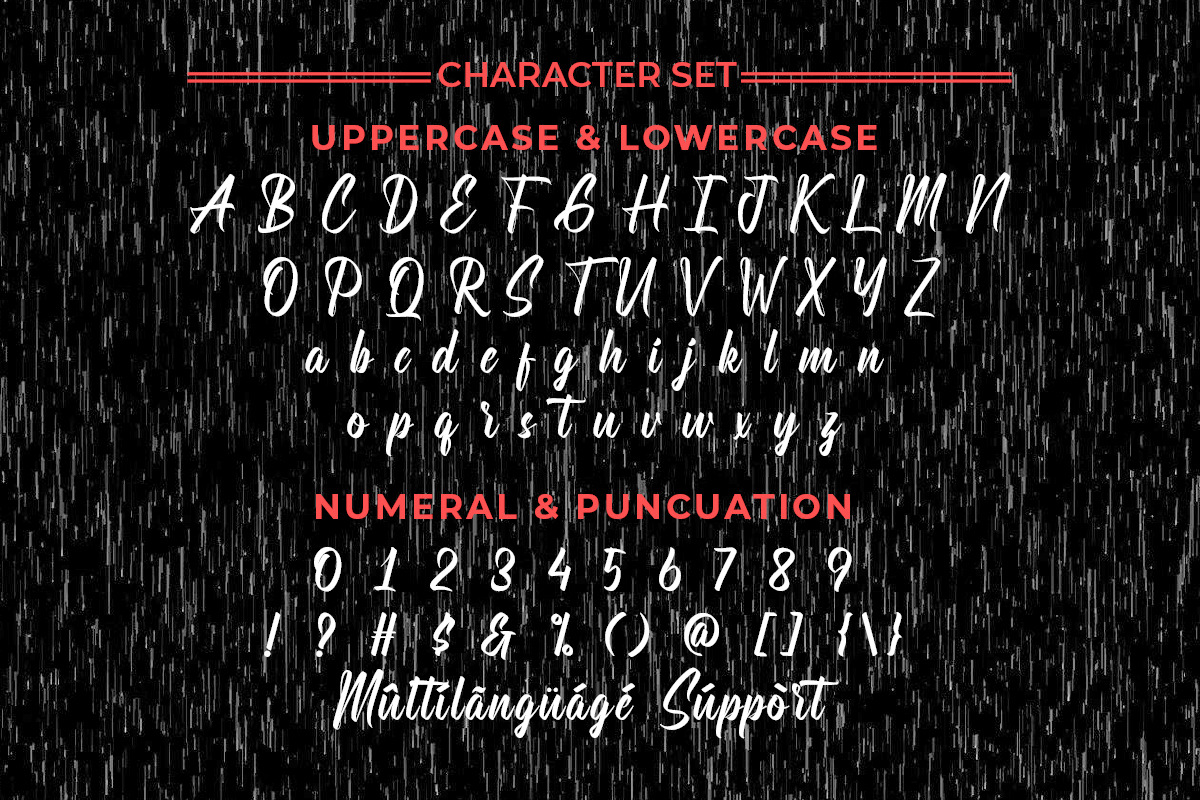 Tillamook Brush Script Font Tillamook Brush Script Font