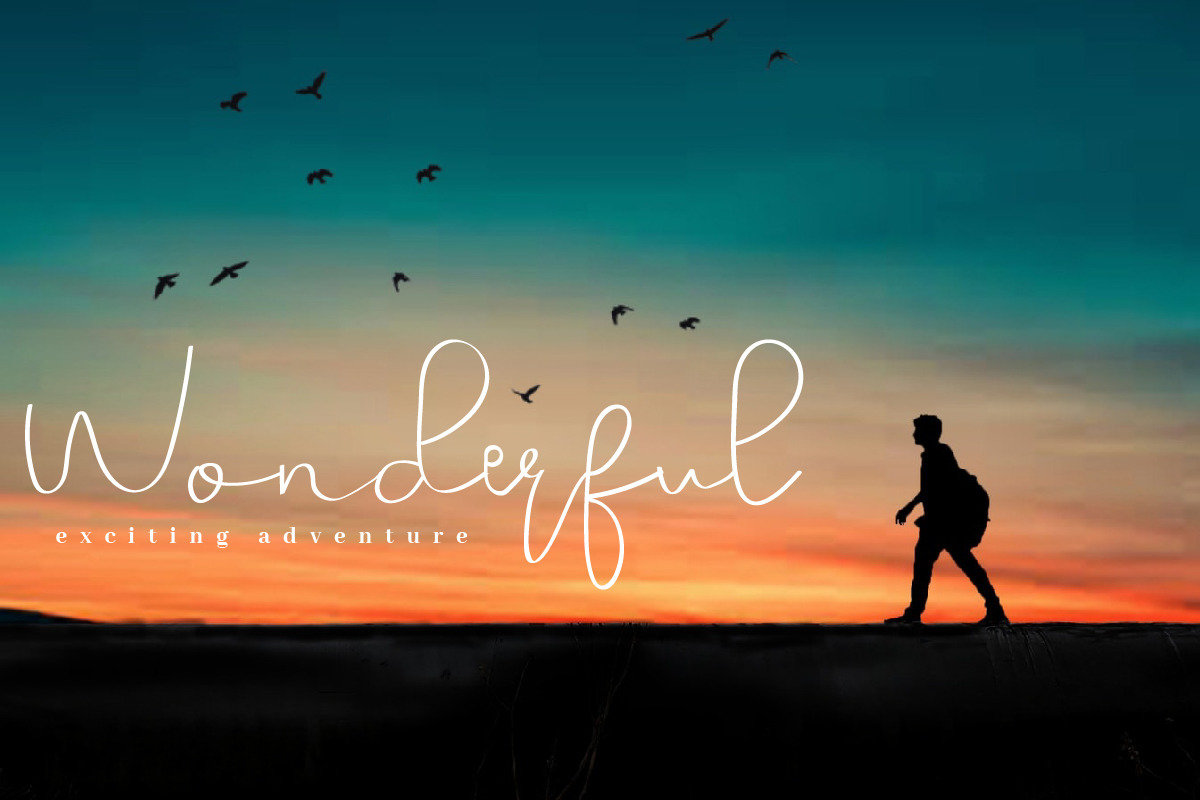 Simple Harmony Calligraphy Font Simple Harmony Calligraphy Font